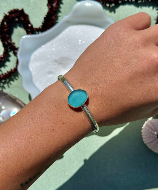 Chunky Seaglass Cuff