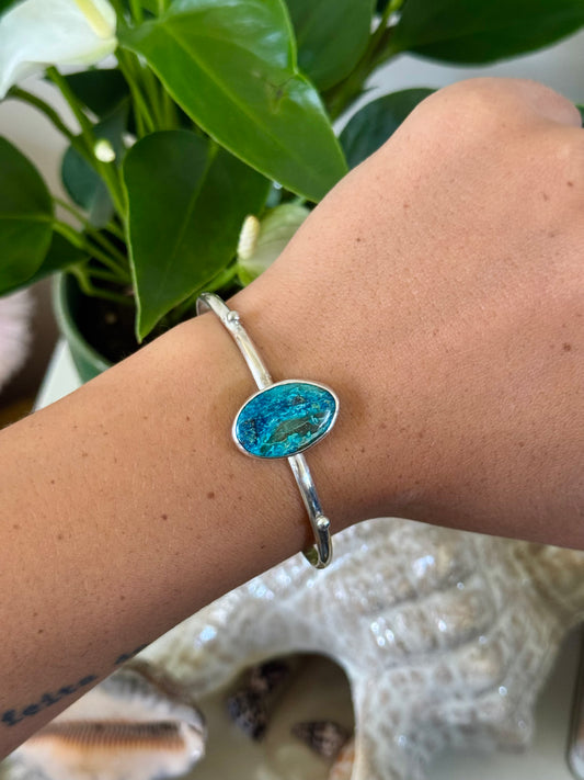 Chrysocolla Cuff
