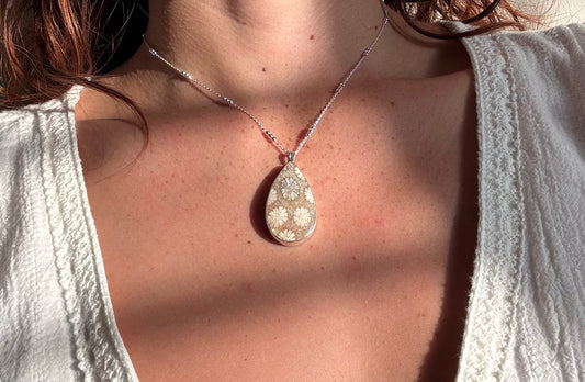 Fossilized Coral Necklace