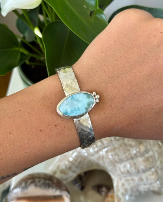 Larimar Cuff
