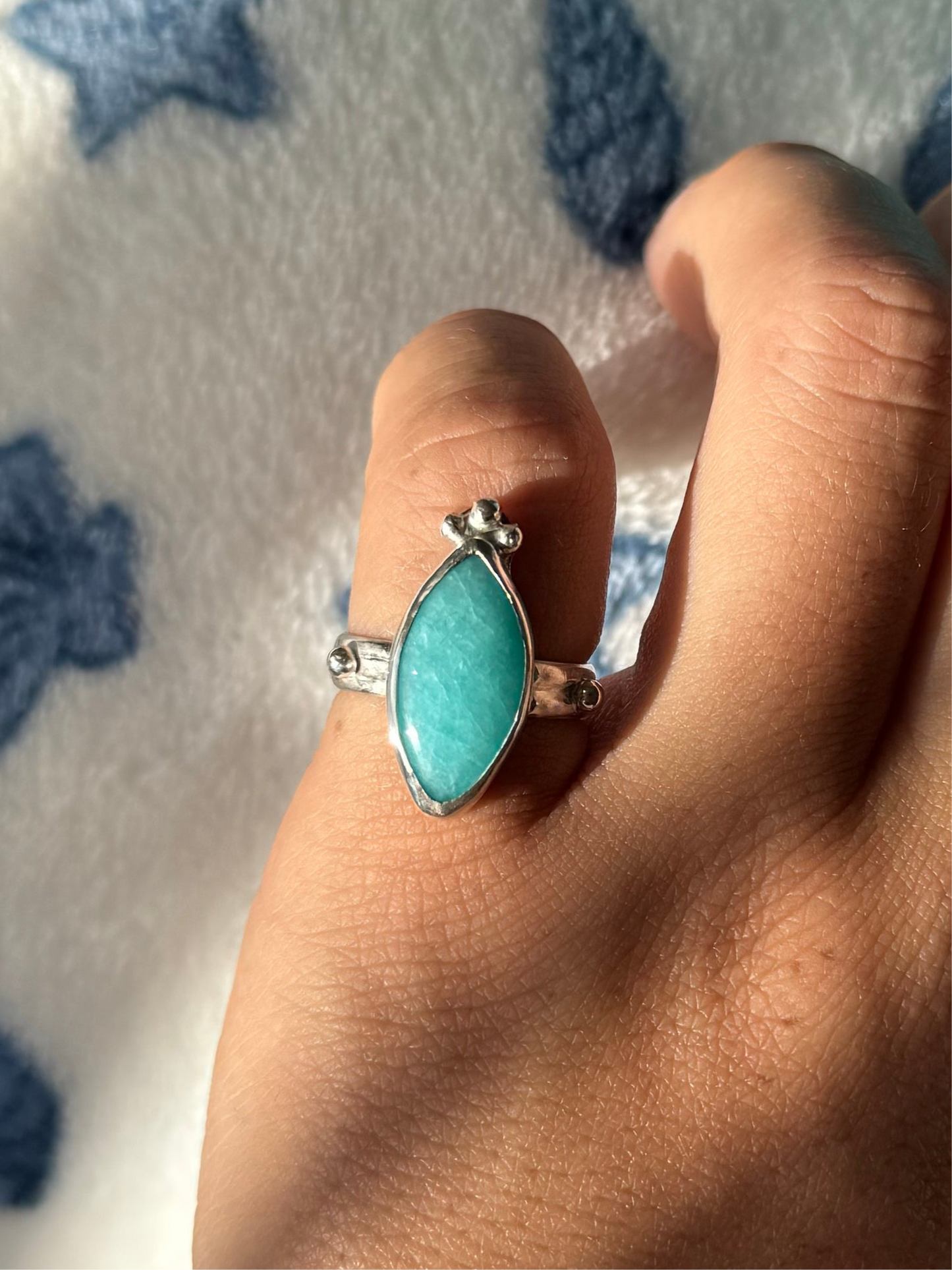 Amazonite Ring