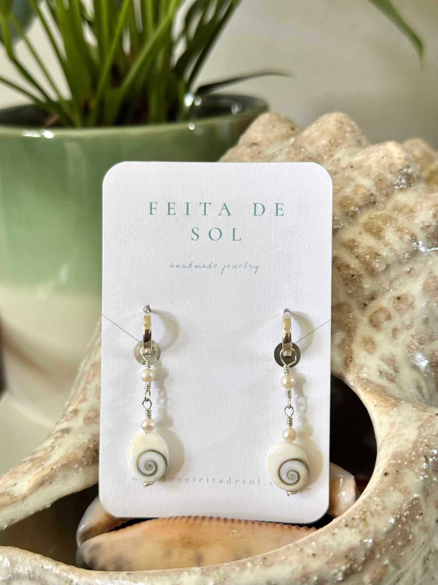Oval Shiva Earrings