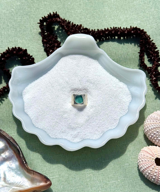 Chunky Seaglass Ring