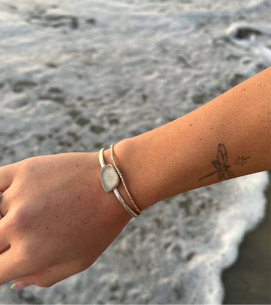 Seaglass Bangle