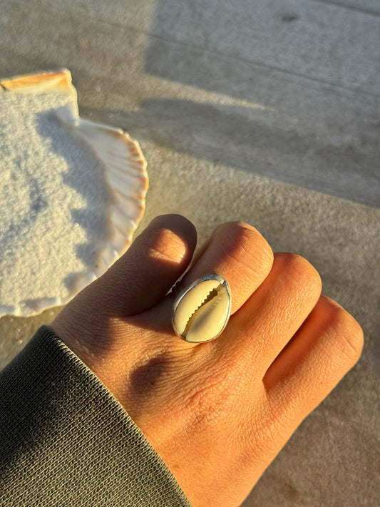 Cowrie Shell Ring