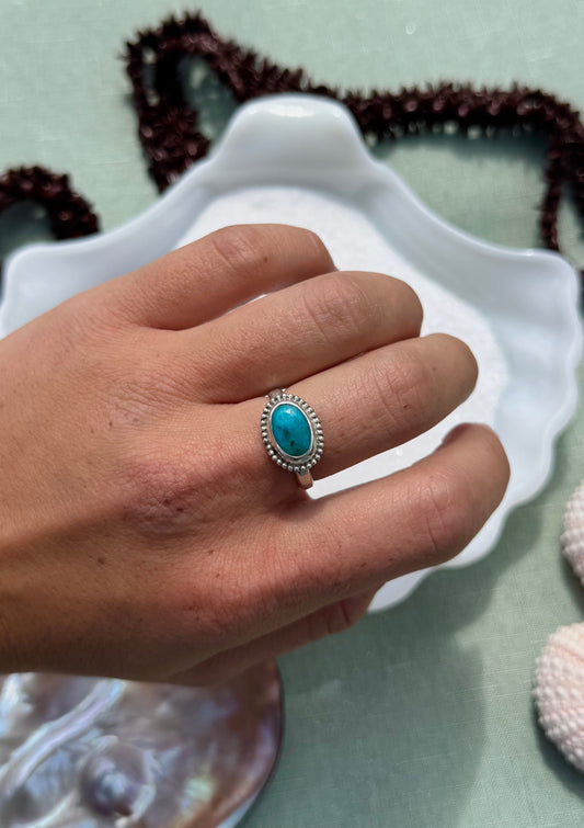 Oval Turquoise Ring